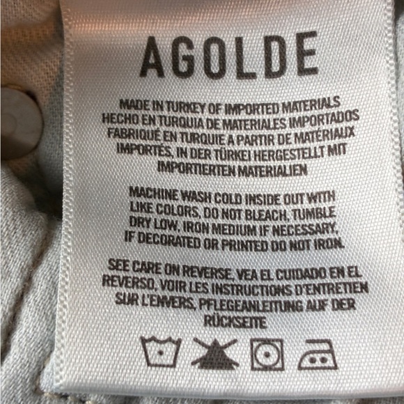 Agolde Sophie High Rise Skinny Jean Size 27 - Picture 7 of 10